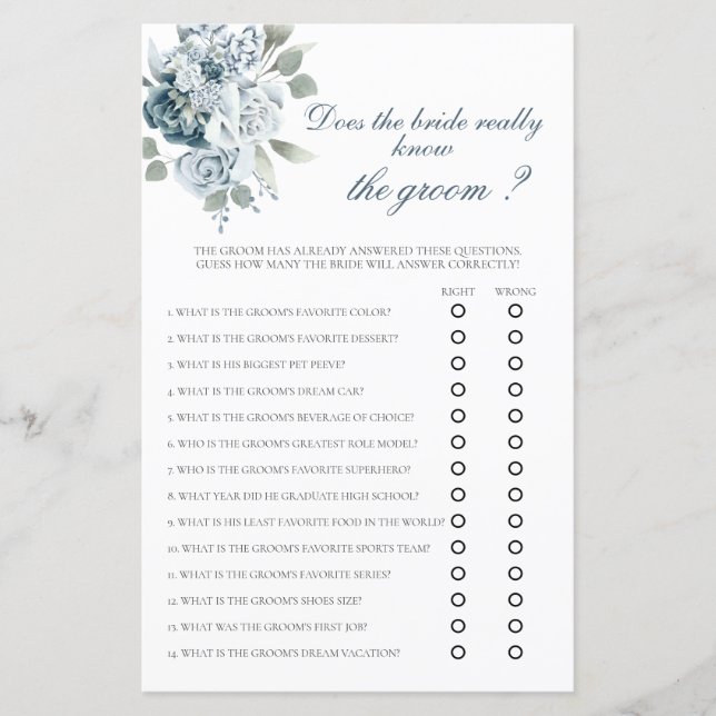 A noiva conhece mesmo o jogo noivo? (Frente)