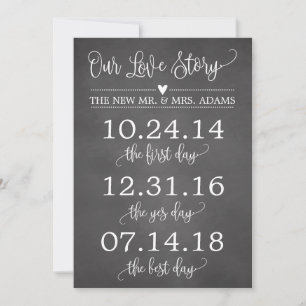 A Nossa História de Amor, Timeline Casamento, Sina