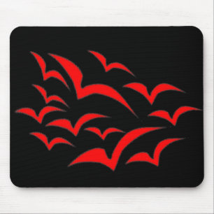 A nuvem do bastão vermelho caçoa Mousepad