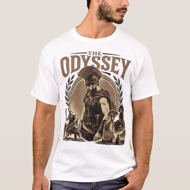 A Odisseia - Camiseta de Design de Filme (Frente)