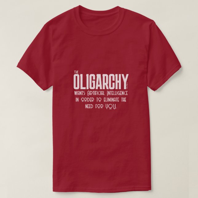 A Oligarquia (2) - Uma Camisa MisterP (Frente do Design)