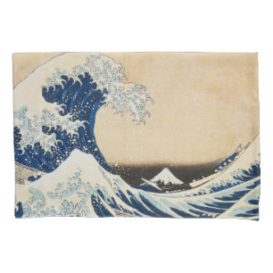 A onda de Excelentes de Kanagawa por Hokusai