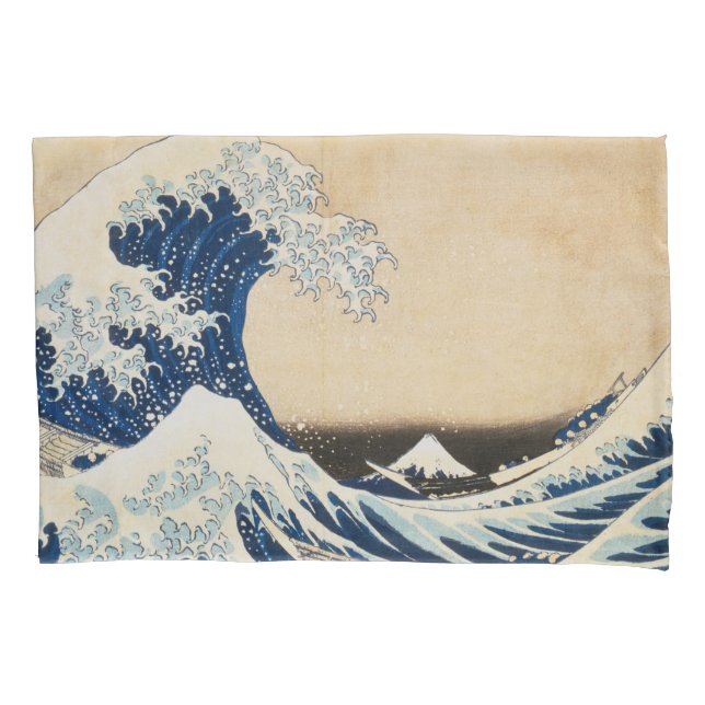 A onda de Excelentes de Kanagawa por Hokusai (Frente)