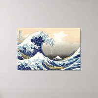 A onda Excelente da arte Canvas de Kanagawa
