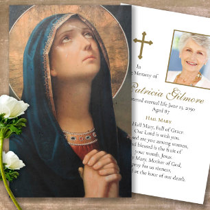 A oração carda a mãe celestial de