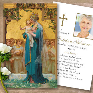 A oração carda   Madonna & criança