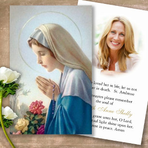 A oração carda   Mary Praying