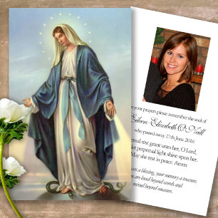 A oração carda   nossa senhora