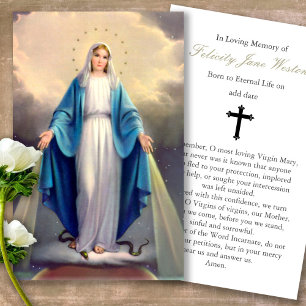 A oração carda   nossa senhora da benevolência