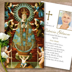 A oração carda   nossa senhora de Lledo