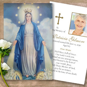 A oração carda   nossa senhora Miraculoso Medalh