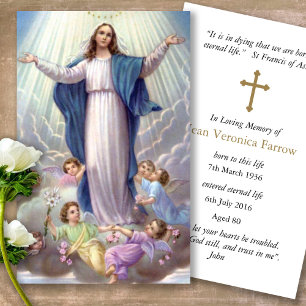 A oração carda   nossa senhora Santamente Rosár