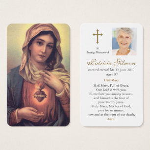 A oração carda o coração de de Mary 1