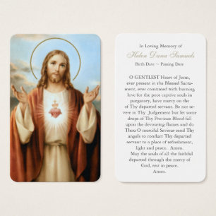 A oração carda o coração sagrado Jesus 3 de
