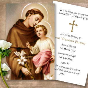 A oração carda   St Anthony 3