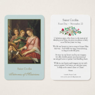 A oração carda   St Cecilia 1