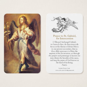 A oração carda St Gabriel 1