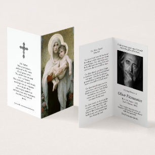 A oração católica carda   Madonna dos rosas