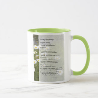 A oração de um cuidador - caneca