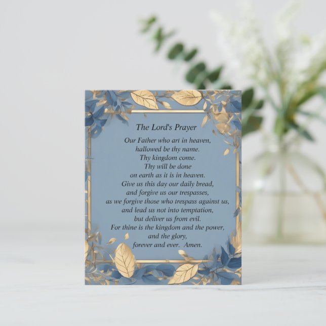 A Oração do Senhor (Em pé/Frente)