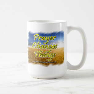 A "oração muda caneca de café das coisas"