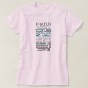 A oração muda tudo t-shirt