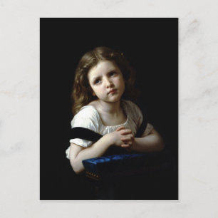 A Oração - William Bouguereau - Cartão Postal