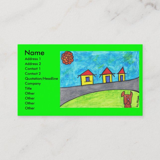 A oxidação tinha ouvido apenas o cartão de visita (Frente)