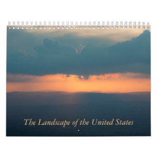 A Paisagem dos Estados Unidos - Calendário de Pare