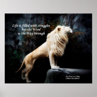 A palavra é o caminho através da Poster