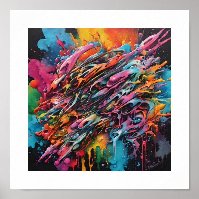 A palavra Poster (Frente)