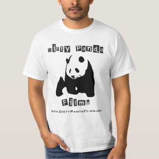 A panda suja filma o t-shirt genérico