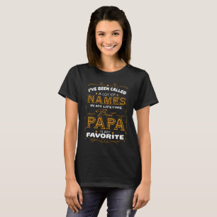 A papá é minha camisa do favorito T