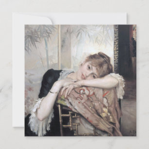 A Parisiense por Albert Edelfelt 1883
