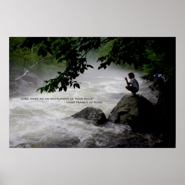 A Paz do Poster de Asisi (Frente)