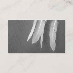 A pena empluma-se cartões de visitas do Grunge do