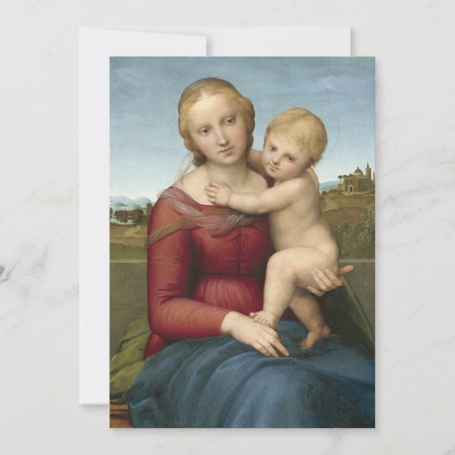 A Pequena Cowper Madonna | Raphael (Frente)