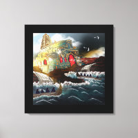 A peregrinação - Canvas impressa