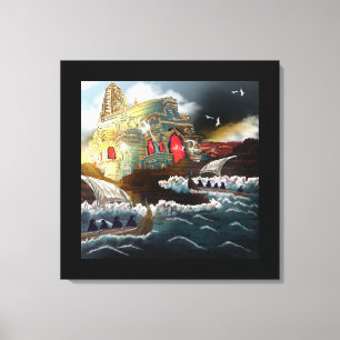 A peregrinação - Canvas impressa