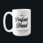 A Perfeita Xícara De Café Dotada De Café.<br><div class="desc">A mistura perfeita. Adicione um toque divertido de cor e estilo único aos seus favores de casamento ou chá de panela. Um saco de chás de panela é um excelente adicional ao planejamento de partidos. Essas bolsas únicas serão facilmente usadas como presente e podem servir como uma bela decoração em...</div>
