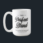 A Perfeita Xícara De Café Dotada De Café.<br><div class="desc">A mistura perfeita. Adicione um toque divertido de cor e estilo único aos seus favores de casamento ou chá de panela. Um saco de chás de panela é um excelente adicional ao planejamento de partidos. Essas bolsas únicas serão facilmente usadas como presente e podem servir como uma bela decoração em...</div>