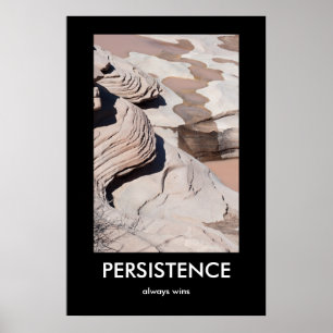 A PERSISTÊNCIA, ganha sempre o poster de