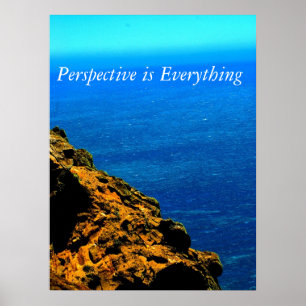 A perspectiva é tudo poster