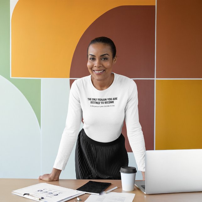 A pessoa que você está destinada a ser T-Shirt (Criador carregado)