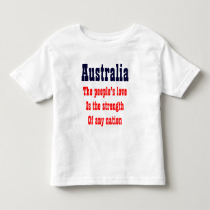 A pessoas ama as t-shirts da Austrália