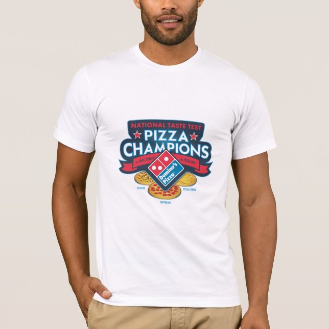 A pizza nacional patrocina o t-shirt (Frente)
