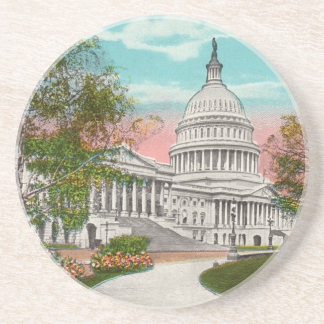 A Porta copos do Capitólio nos EUA (Frente)