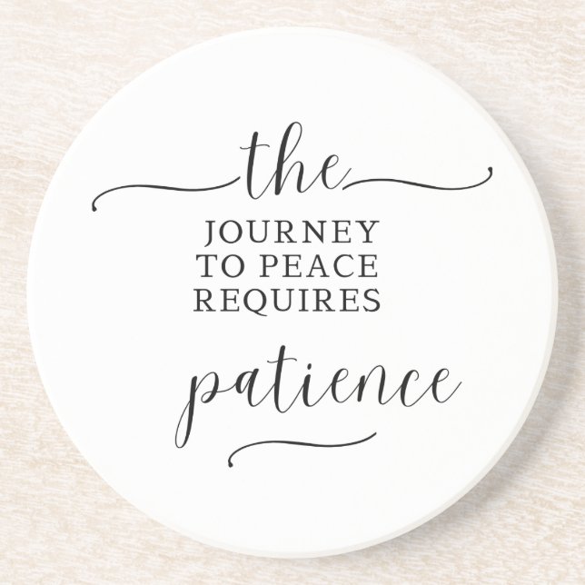 A Porta copos Jornada para a Paz (Frente)