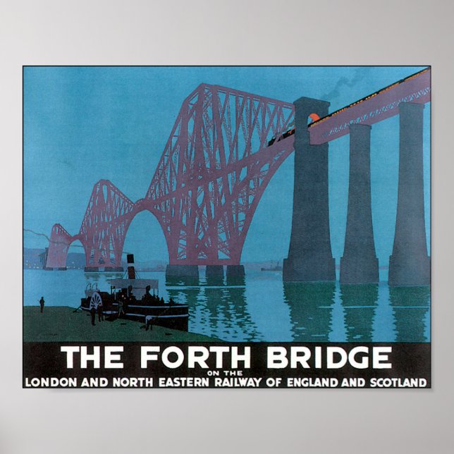 A Poster da Forth Bridge (Frente)
