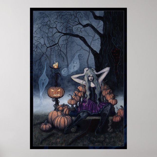 A poster da Rainha Pumpkin (Frente)
